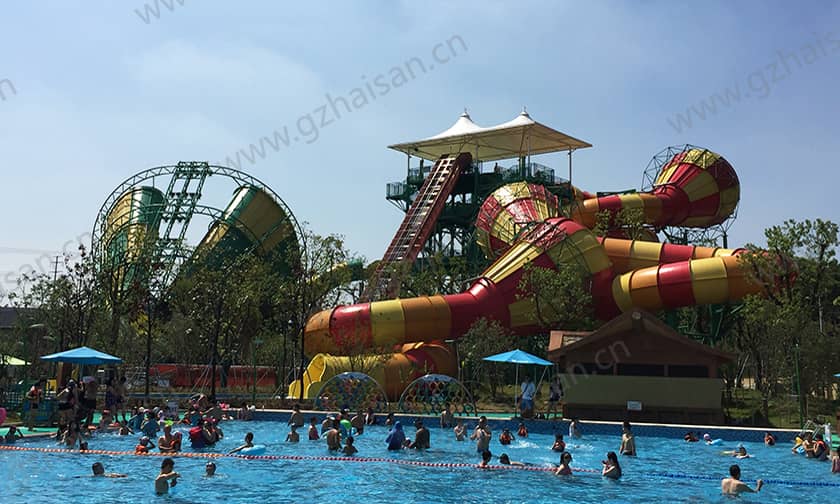 江苏苏州乐园森林水世界超级龙卷风与暴风谷组合 江苏苏州乐园森林水世界超级龙卷风与暴风谷组合